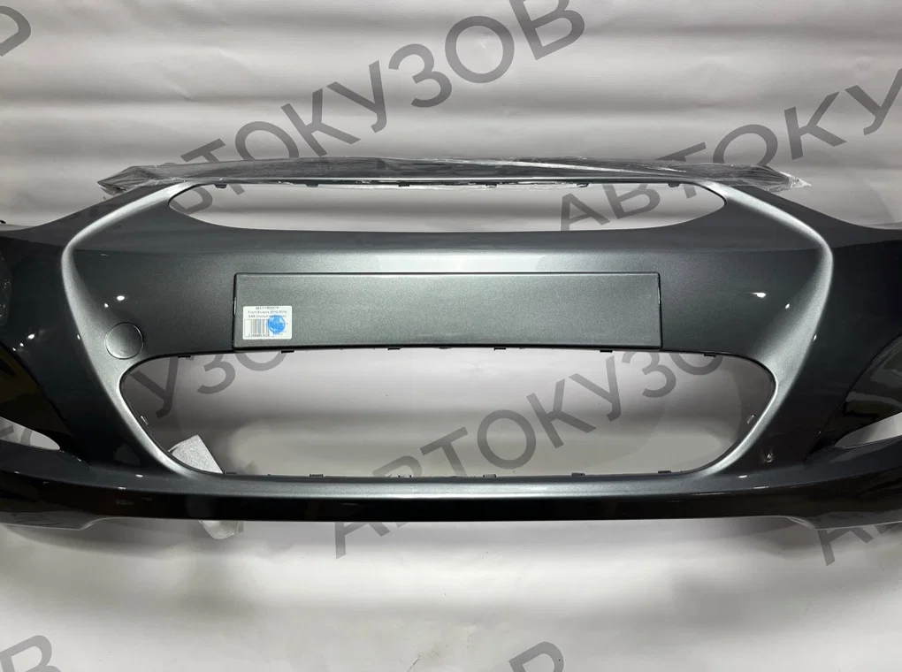 Бампер передний Hyundai Solaris 1 2010-2014 - миниатюра 4