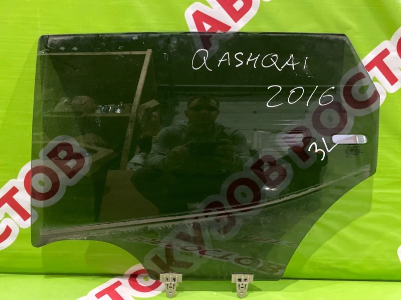Стекло двери задней левой Nissan Qashqai 2 J11 - изображение 1