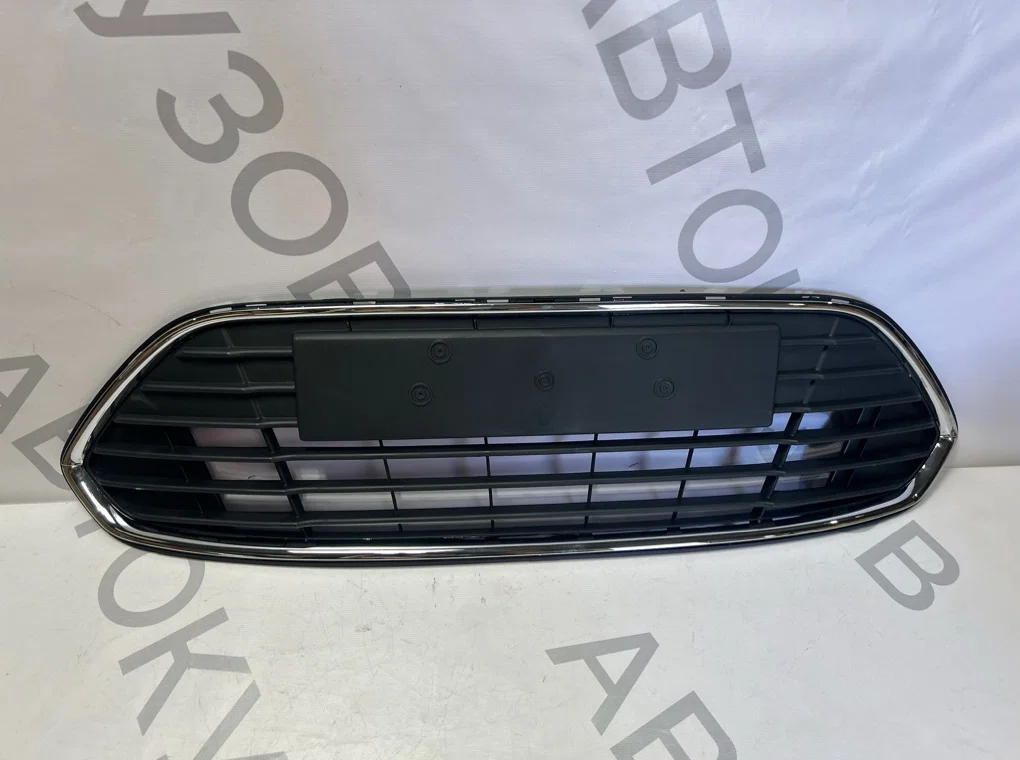 Решетка в бампер центральная Ford Mondeo 4 - миниатюра 2
