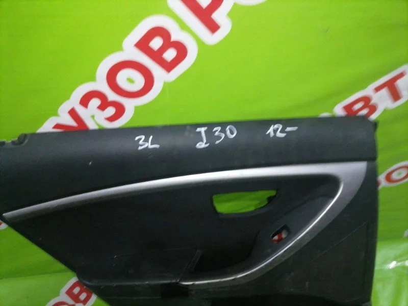 Обшивка двери задней левой Hyundai i30 2 GD - миниатюра 9
