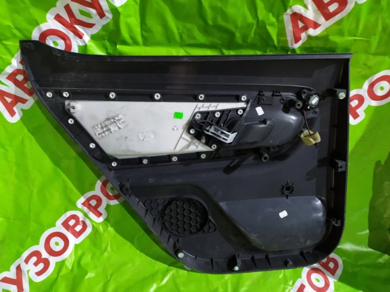 Обшивка двери задней правой Skoda Fabia 2 - миниатюра 9