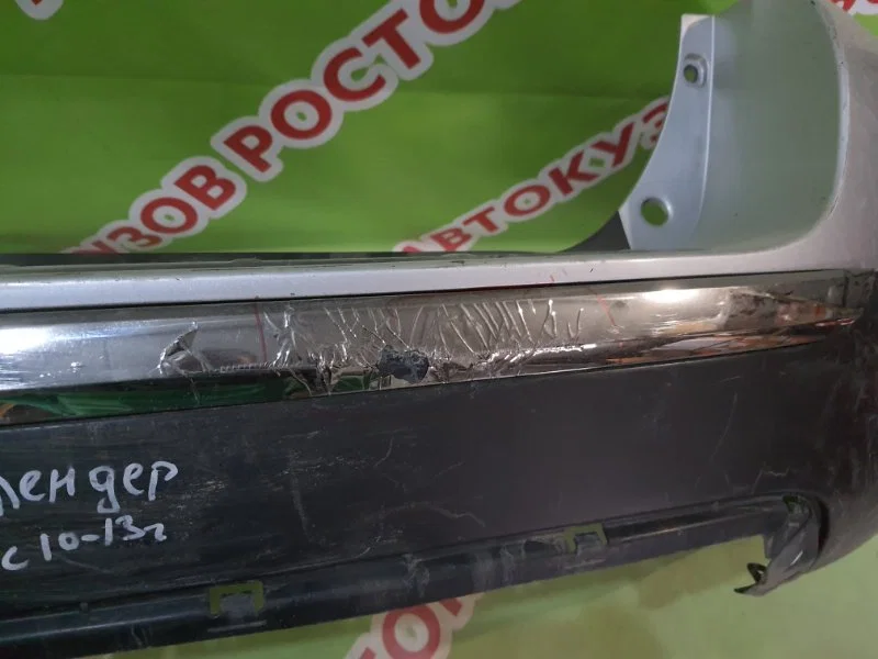 Бампер задний Toyota Highlander 2 U40 2010-2013 - миниатюра 4