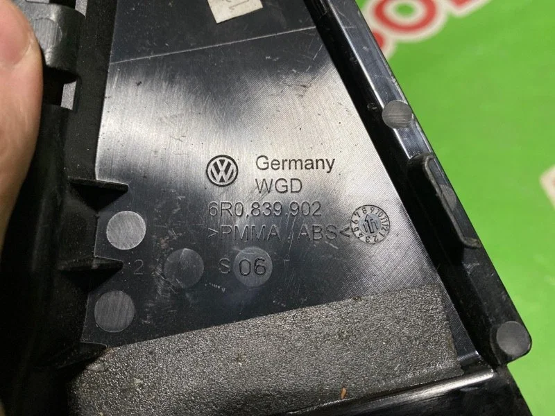 Накладка двери задней правой Volkswagen Polo 5 - миниатюра 3