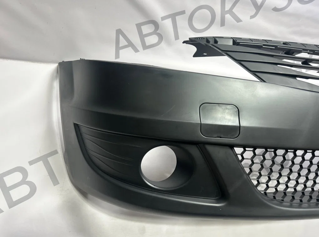 Бампер передний Renault Logan 1 2010-2014 - миниатюра 3
