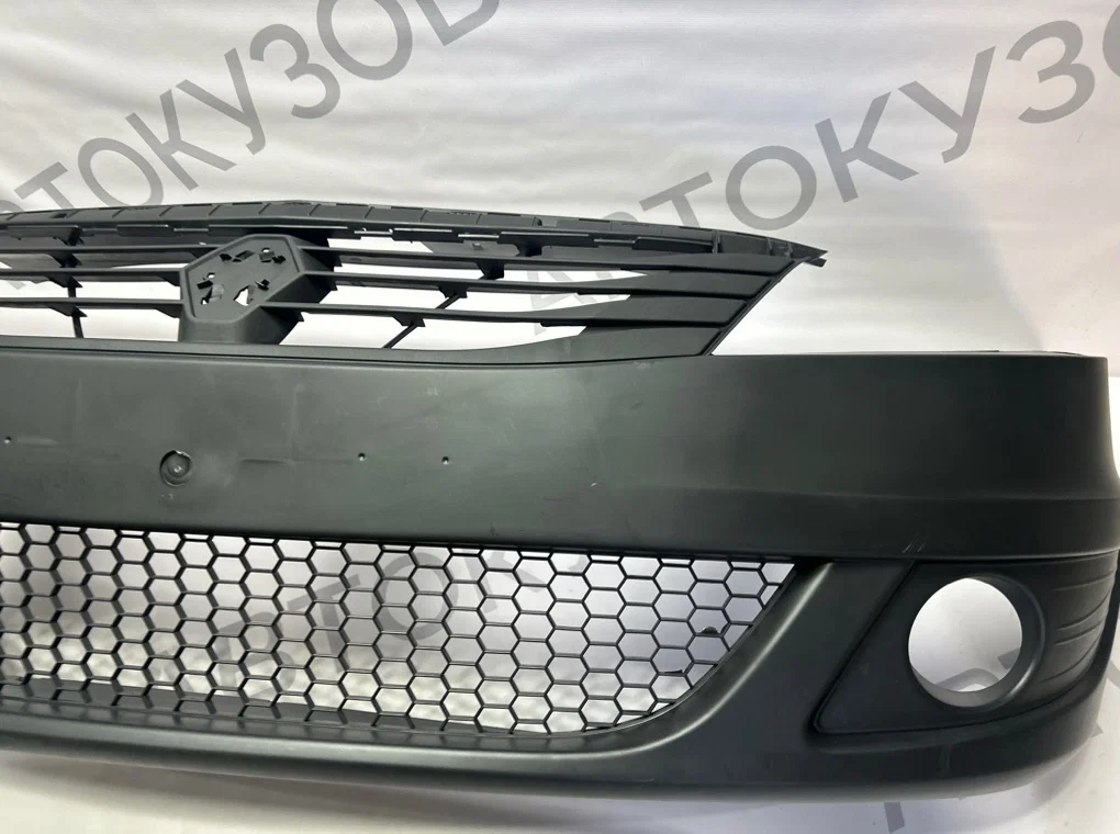 Бампер передний Renault Logan 1 2010-2014 - миниатюра 6
