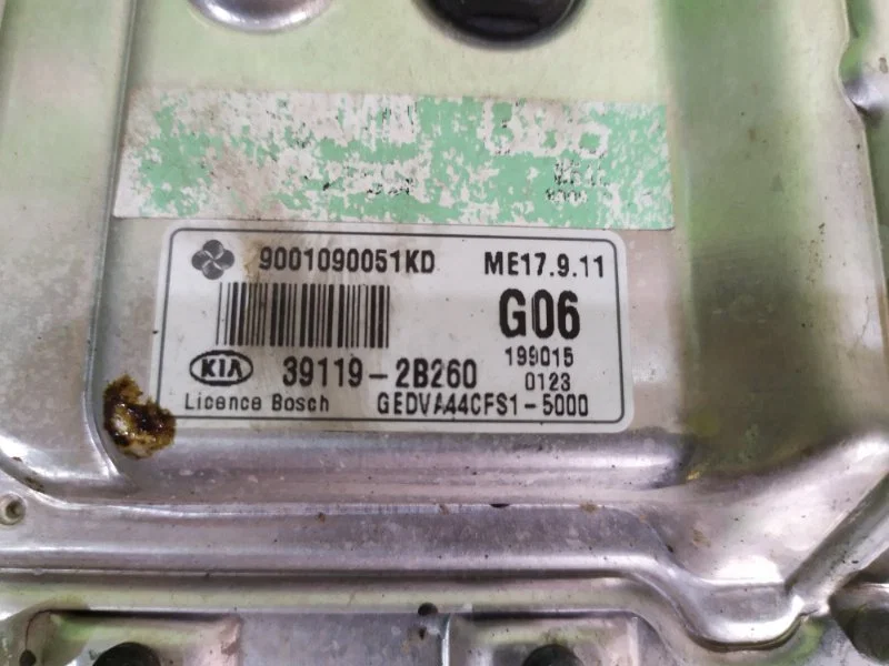Блок управления двигателем Kia Ceed 1 ED 1.4 2011 - миниатюра 4