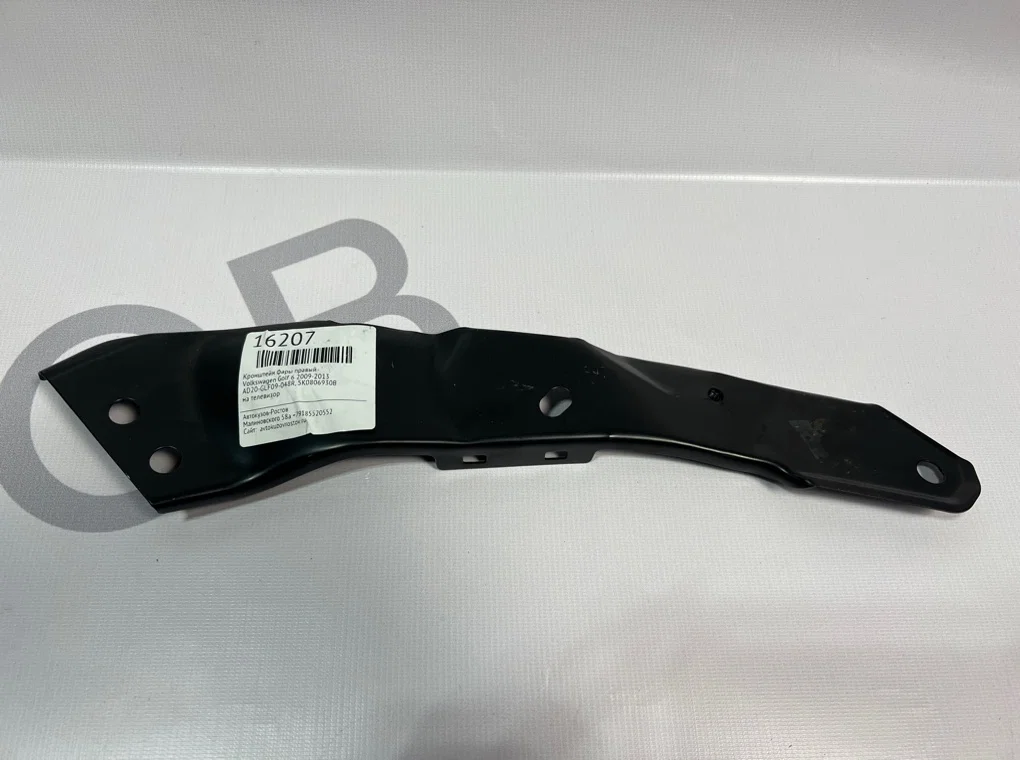 Кронштейн фары правый Volkswagen Golf 6 2009-2013 - миниатюра 4