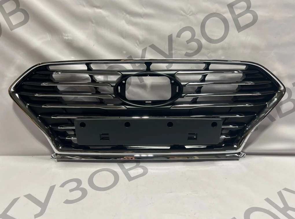 Решетка радиатора Hyundai Sonata 7 2017-2020 - миниатюра 5