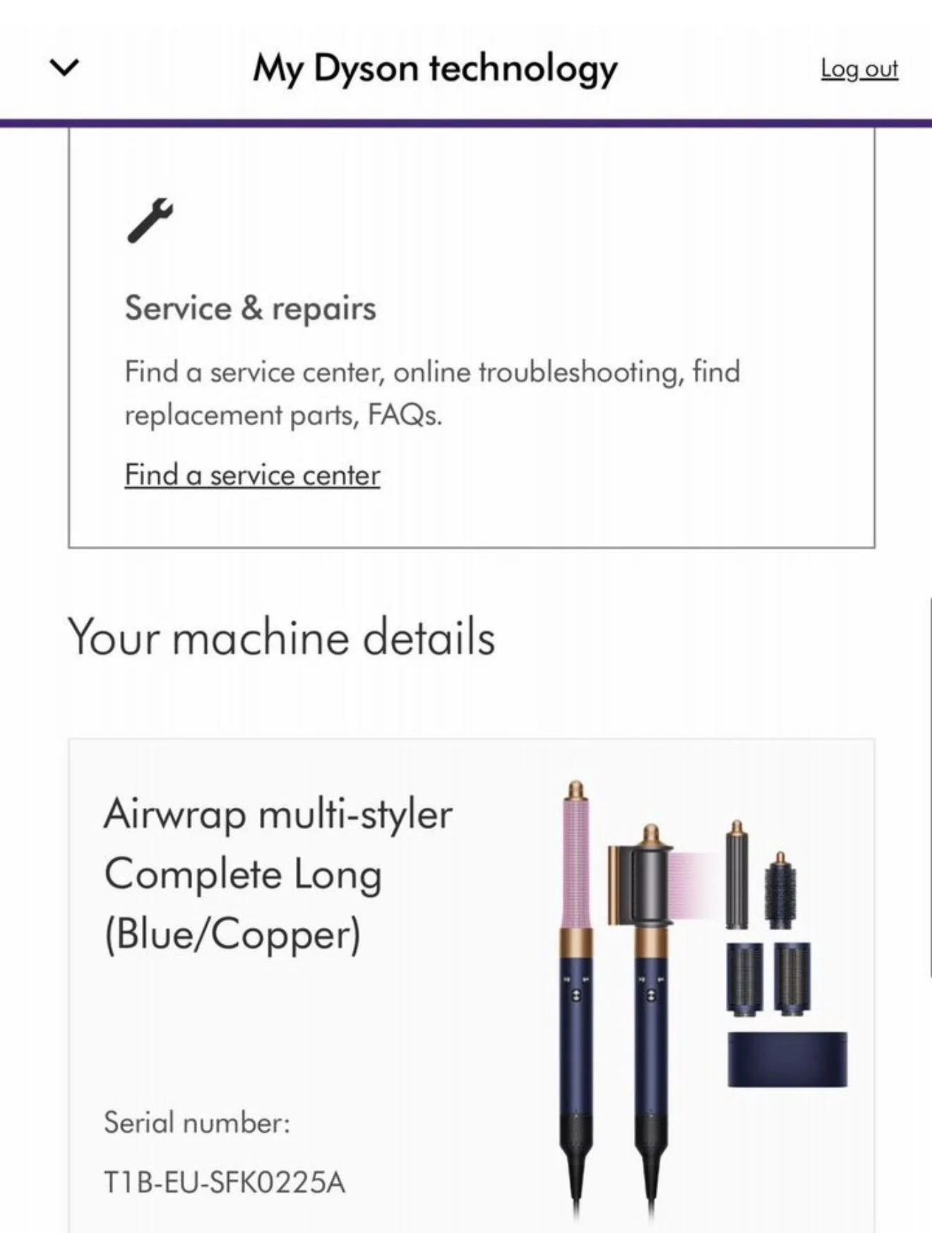 Оригинал HS05 Dyson Airwrap multi-styler Long - миниатюра 4