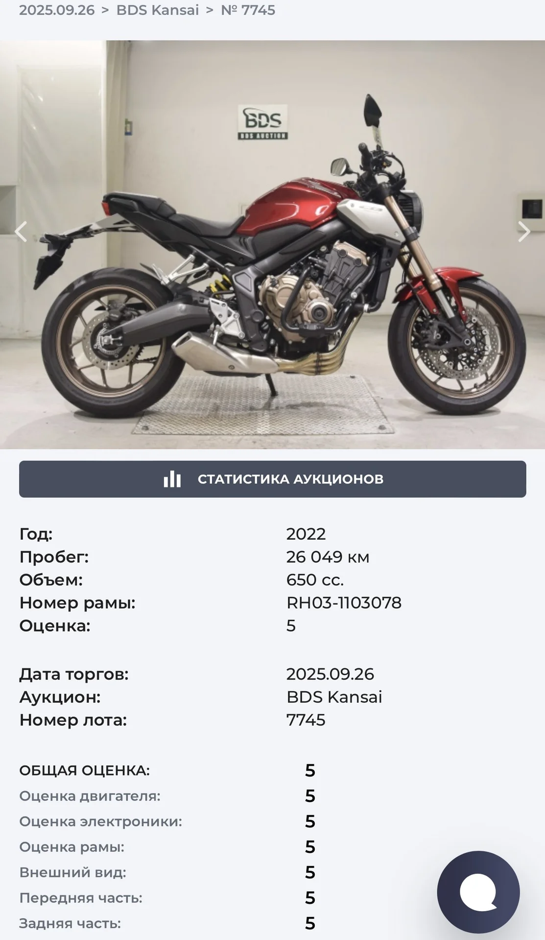 Honda cb650r - миниатюра 13