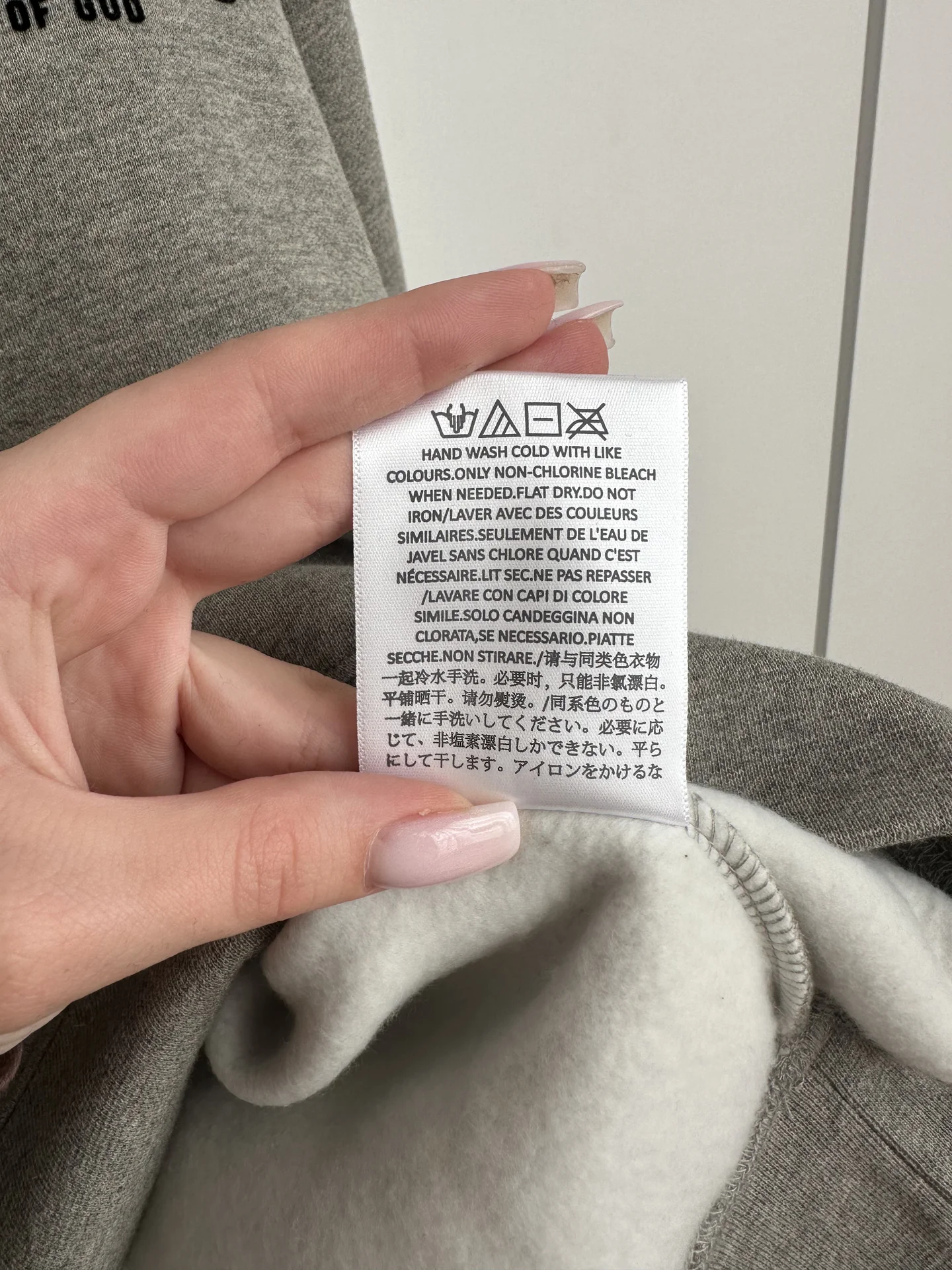 Худи Fear of God Essentials Оригинал - миниатюра 5