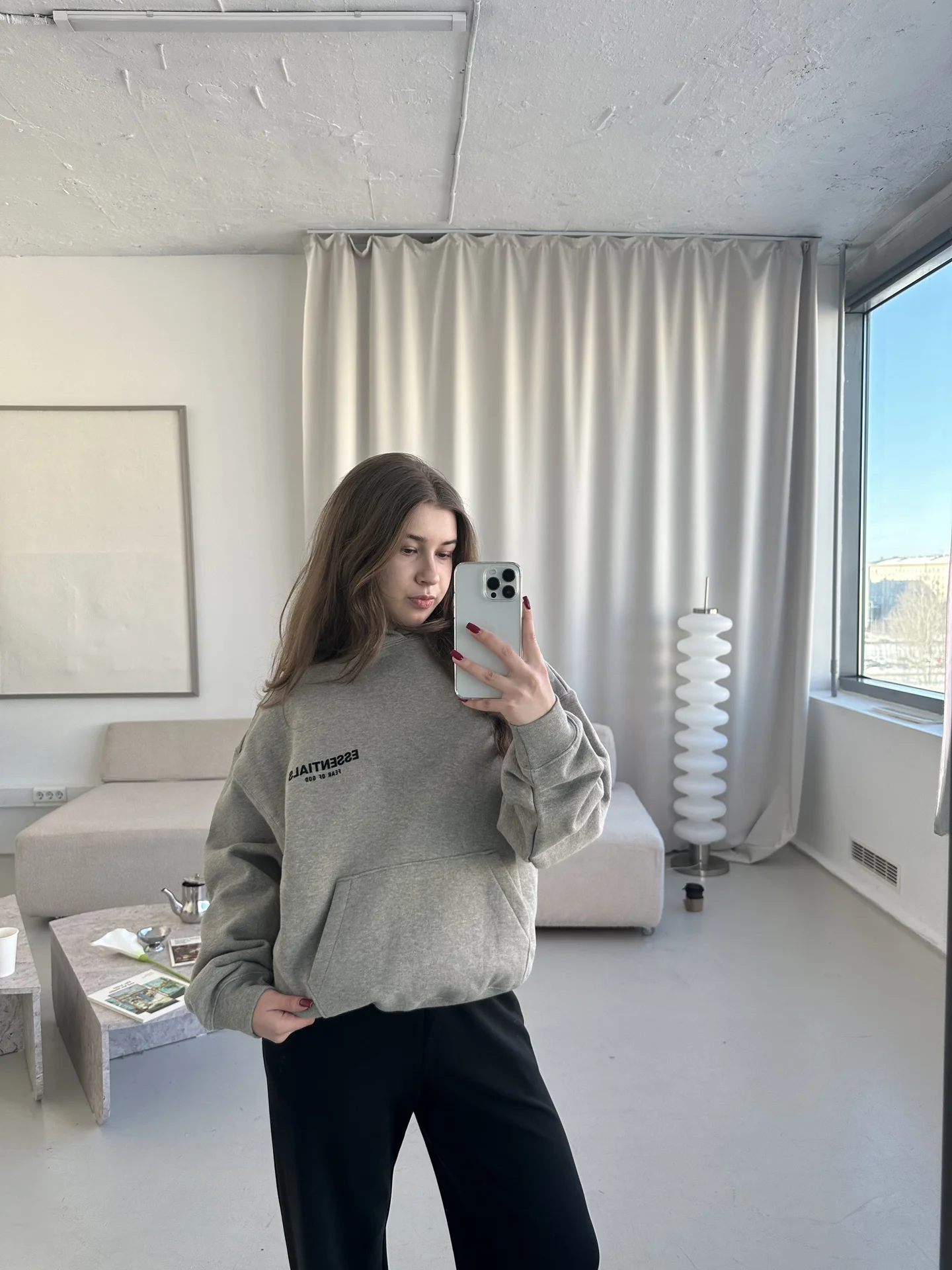 Худи Fear Of God Essentials Оригинал - изображение 1