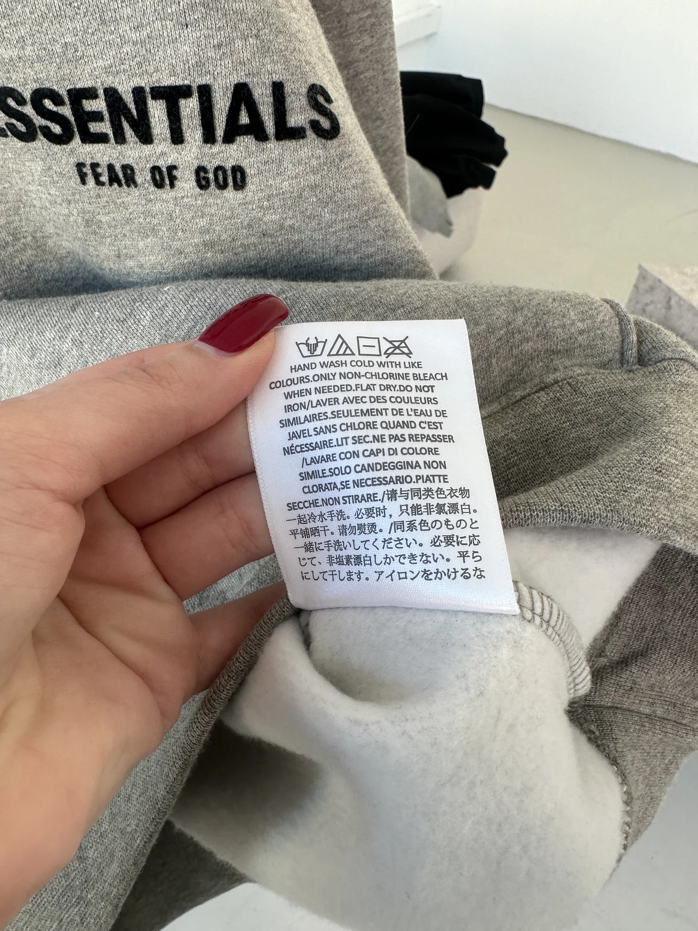 Худи Fear Of God Essentials Оригинал - миниатюра 8