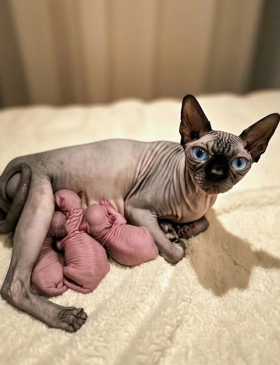 РЕЗЕРВ!!! КОТЯТА СФИНКС ЭЛЬФ - миниатюра 5