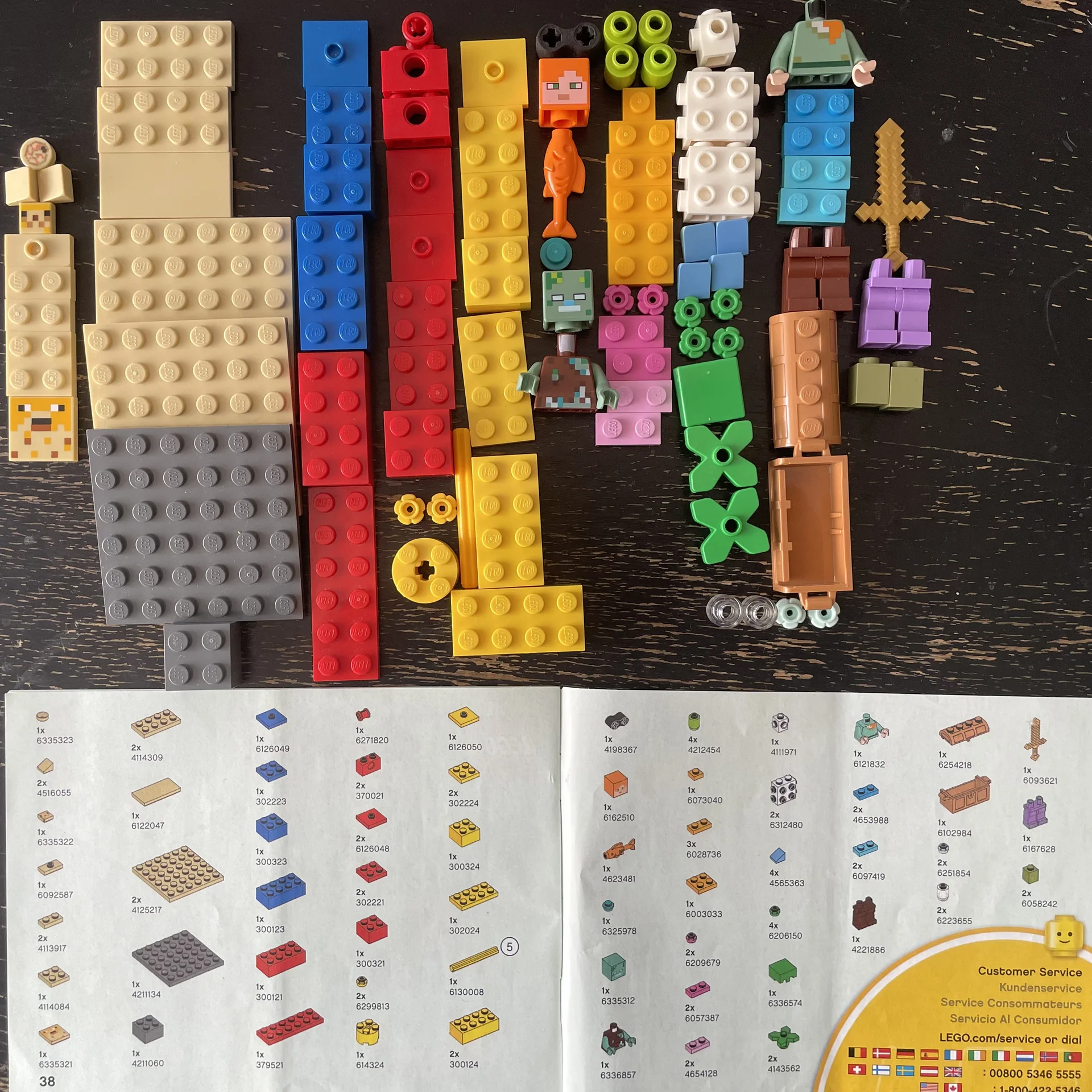 Lego minecraft 21161 21158 21180 21165 21164 21162 - миниатюра 6