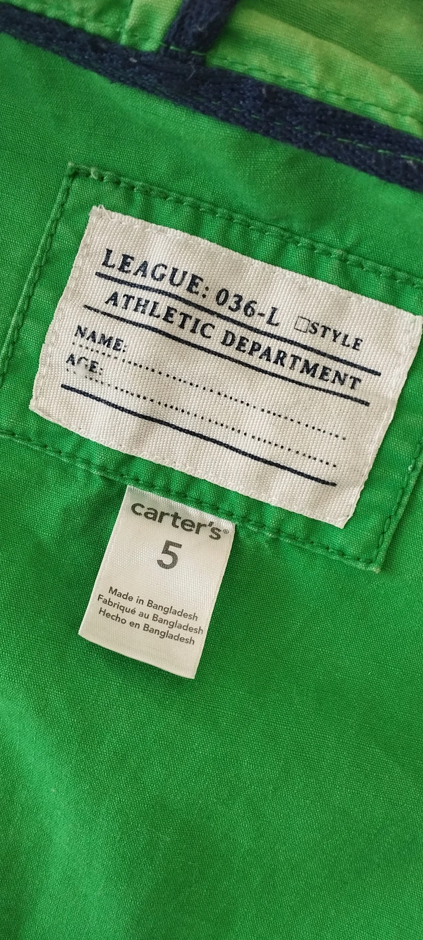 Джинсовка Carter's 110 - миниатюра 3
