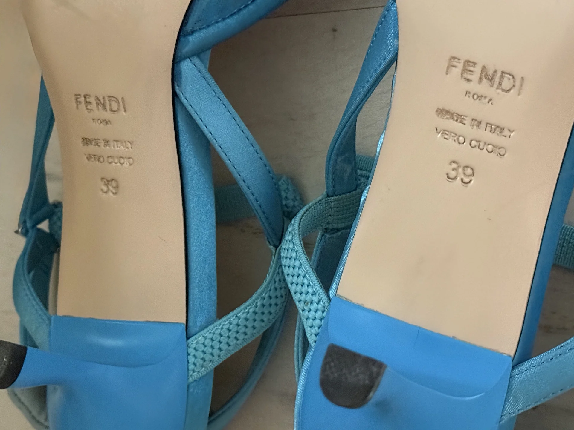 туфли Fendi оригинал - миниатюра 3