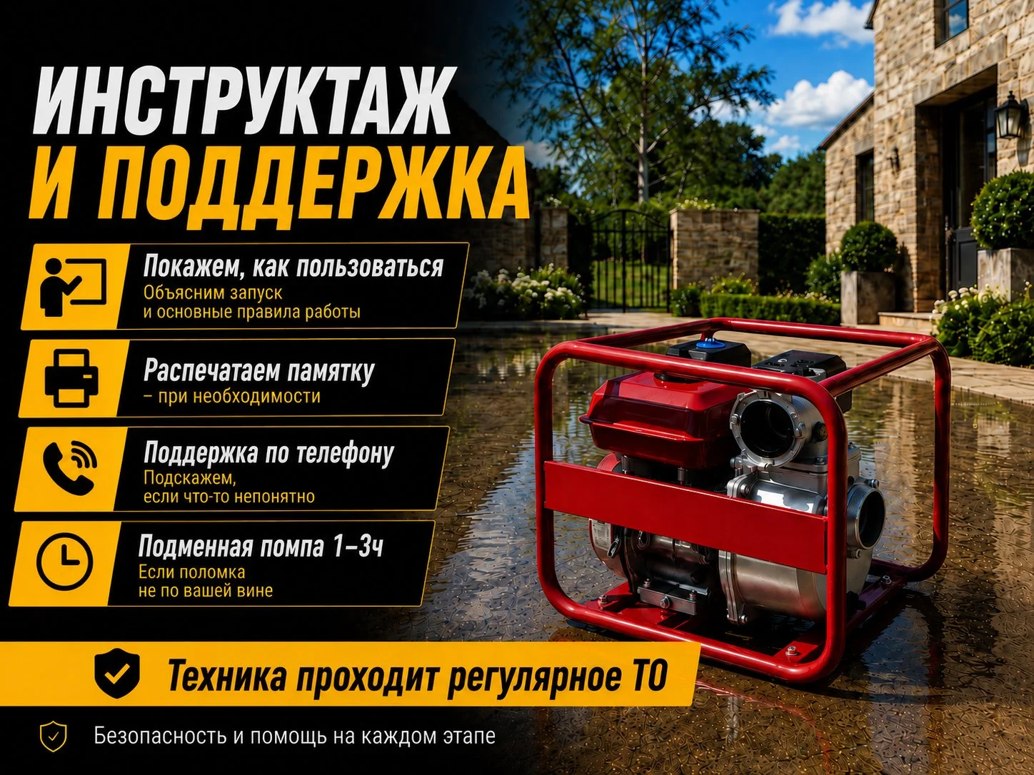 Помпа для откачки воды - миниатюра 7