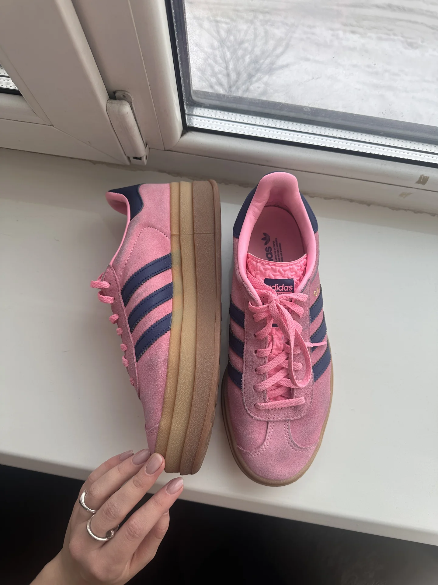 adidas gazelle на платформе оригинал - миниатюра 6