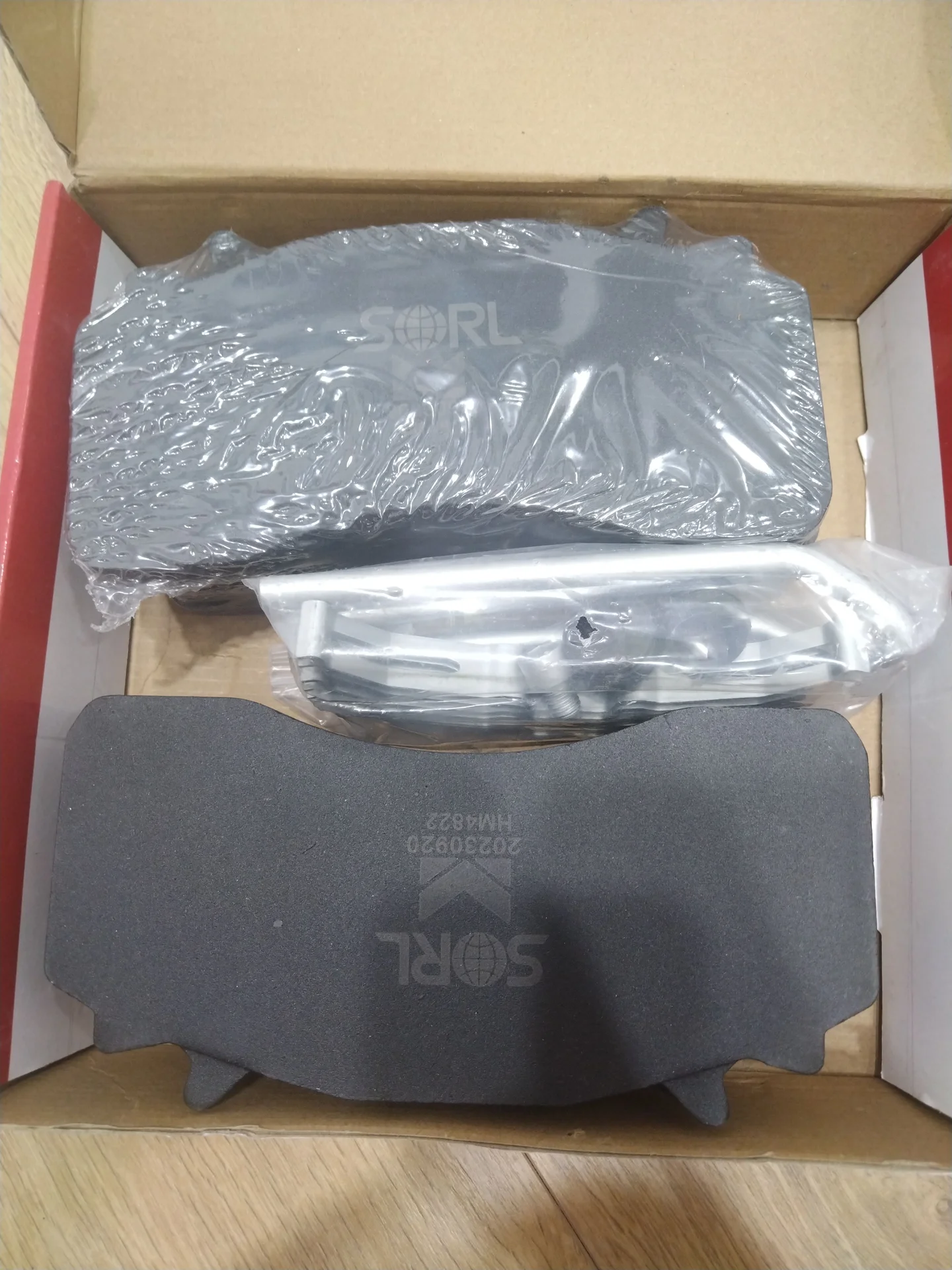 Колодки тормозные Sorl HM 4822 Man Tga, Tgs, Tgx