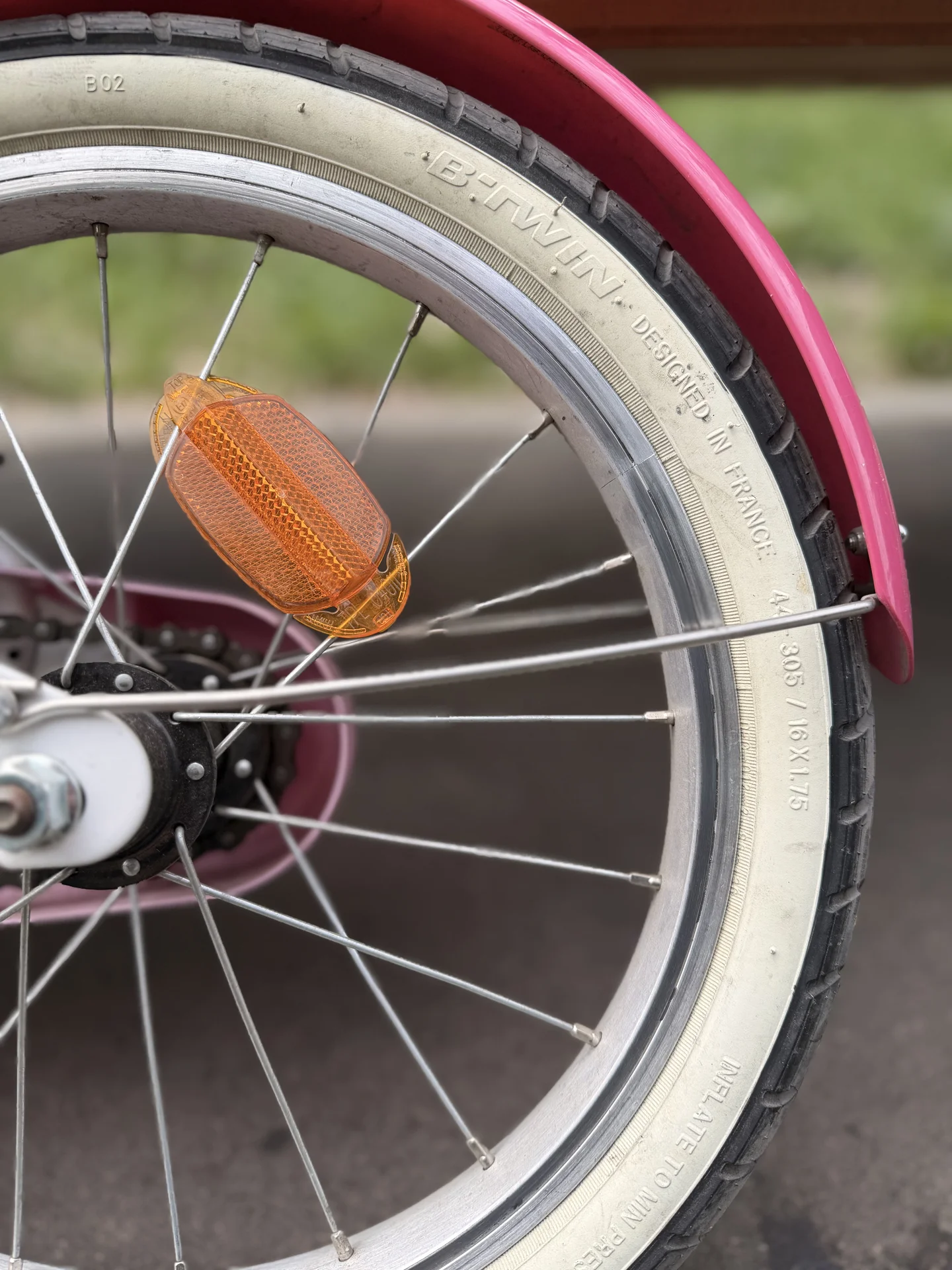 Детский велосипед btwin 16 - миниатюра 6