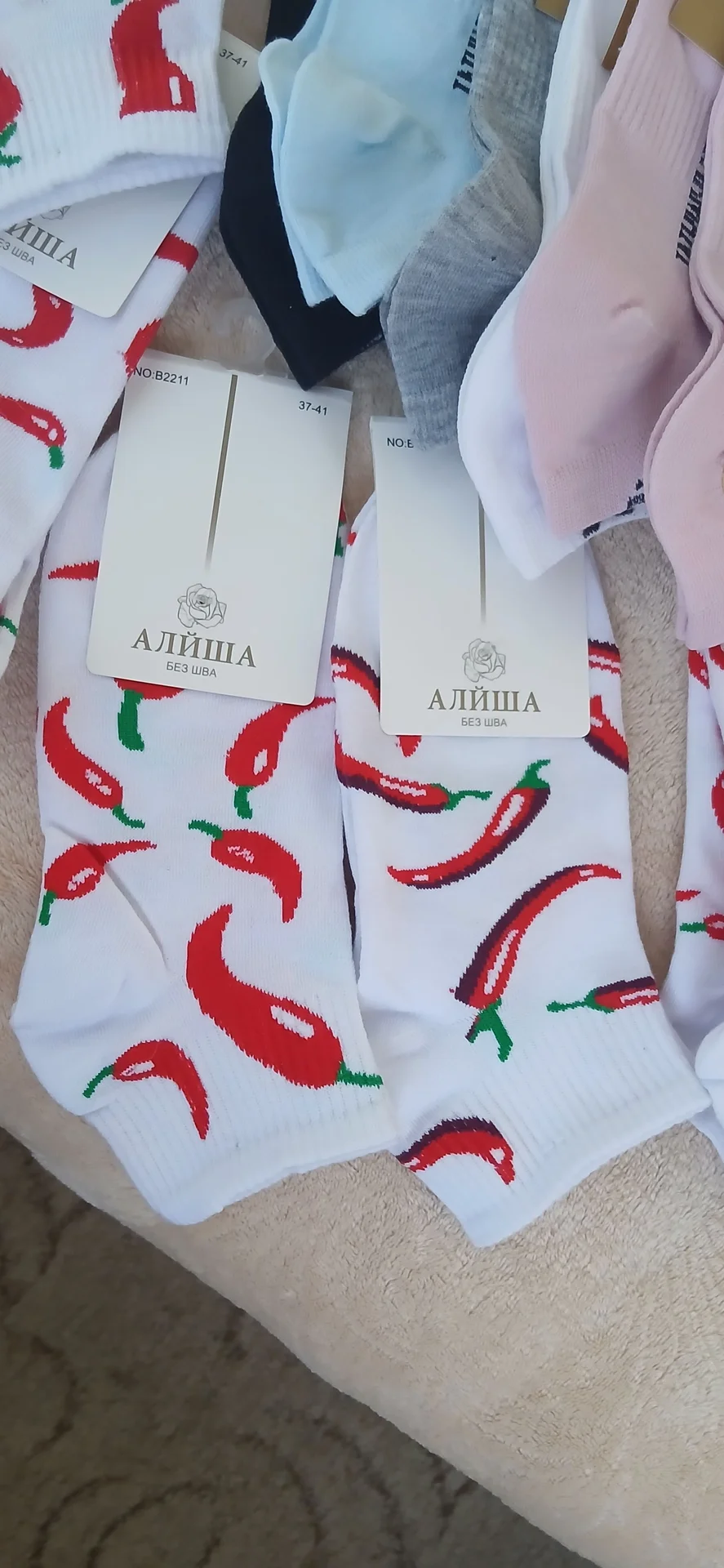 Носки женские мужские - миниатюра 12