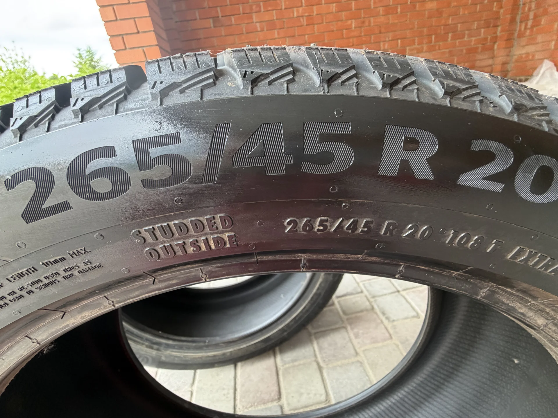 Continental ice contact 2 265/45 R20 295/40 R20 - миниатюра 5