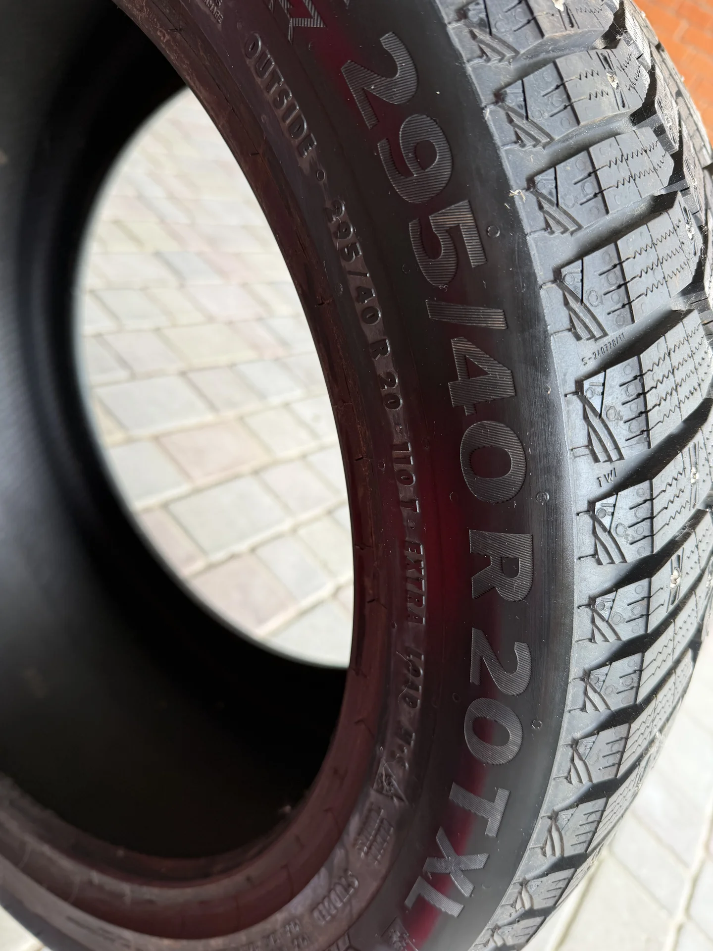 Continental ice contact 2 265/45 R20 295/40 R20 - миниатюра 6