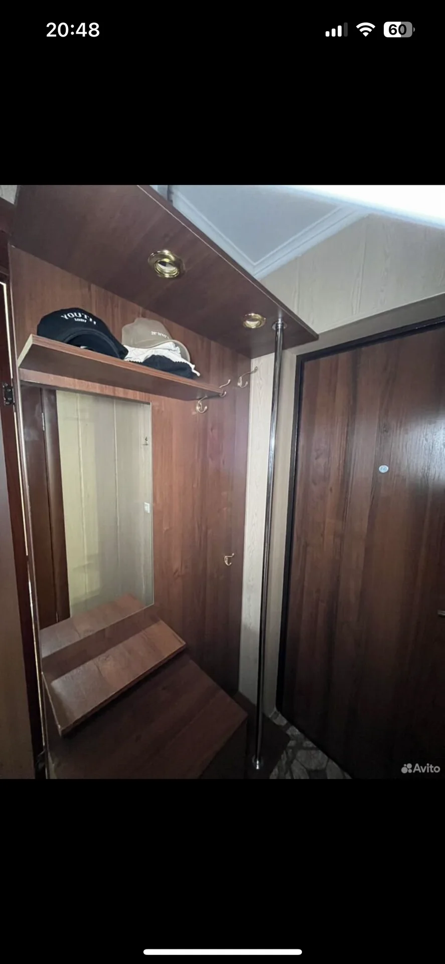 узкий шуаф в прихожую бу - миниатюра 2