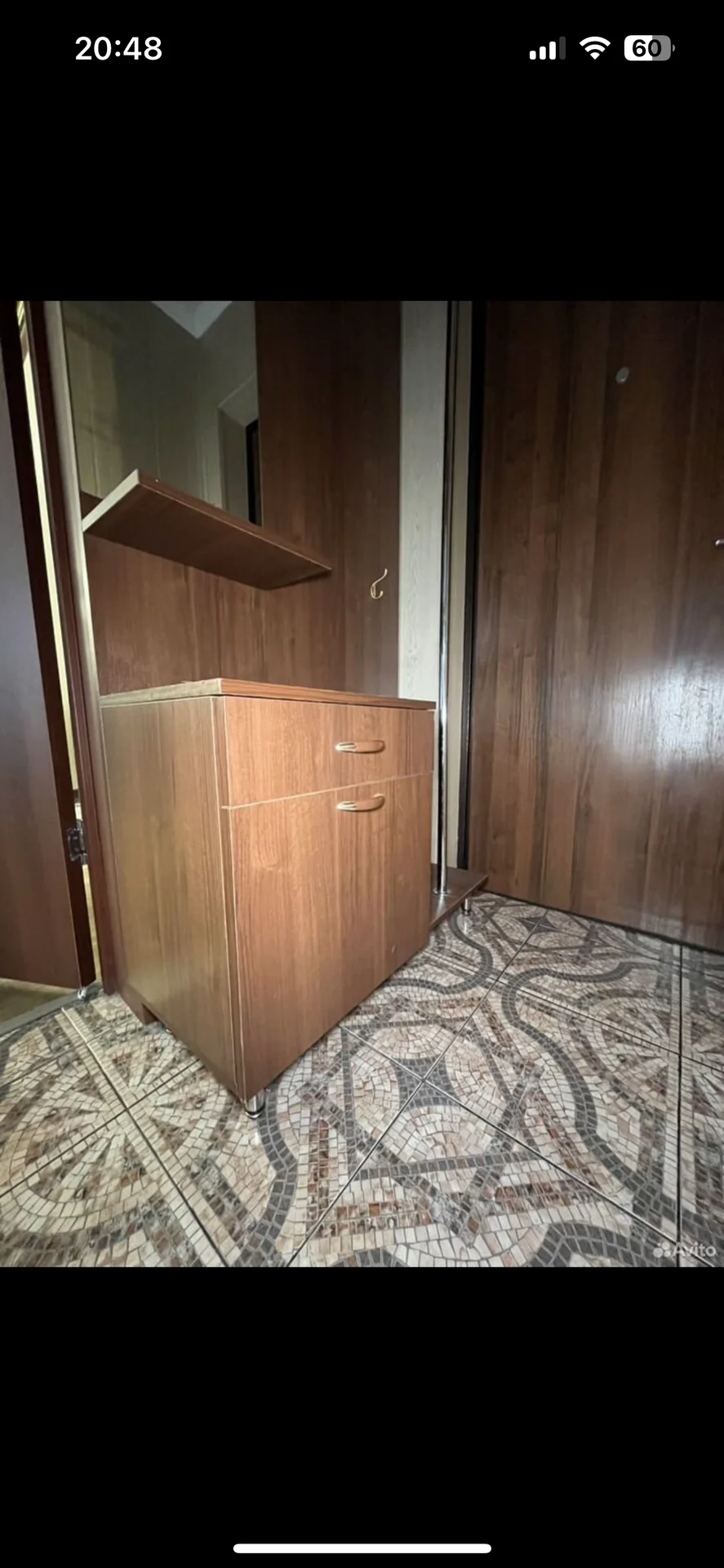 узкий шуаф в прихожую бу - миниатюра 3