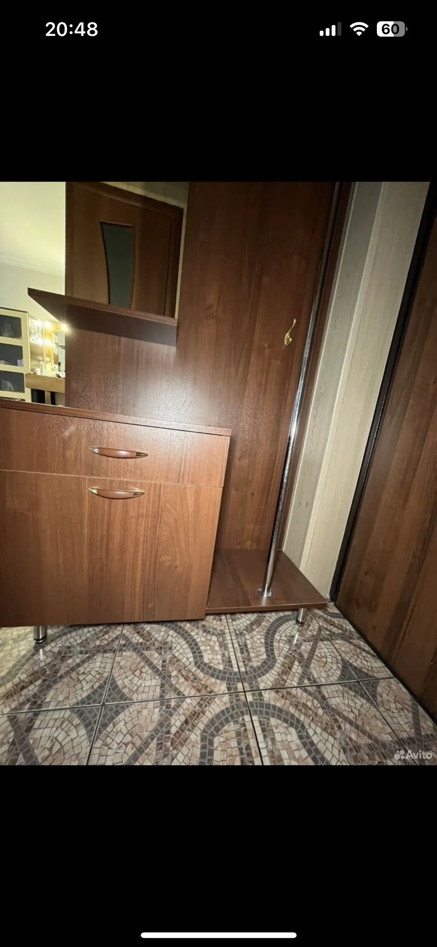 узкий шуаф в прихожую бу - миниатюра 4