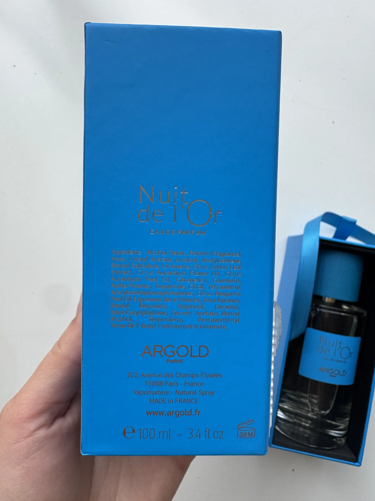 Духи Nuit de l’Or eau de parfum - миниатюра 3