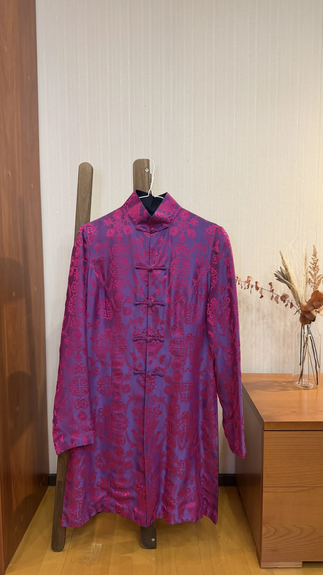 Эффектное платье в стиле qipao - миниатюра 2