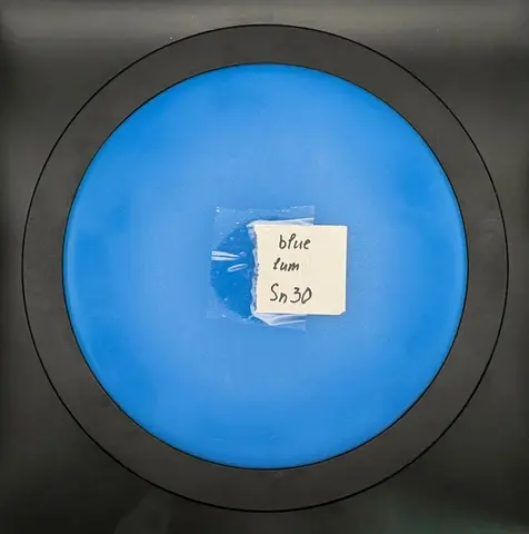 Тихий тренировочный пэд "Blue Sn30 lum UNC". Люминесцентный.