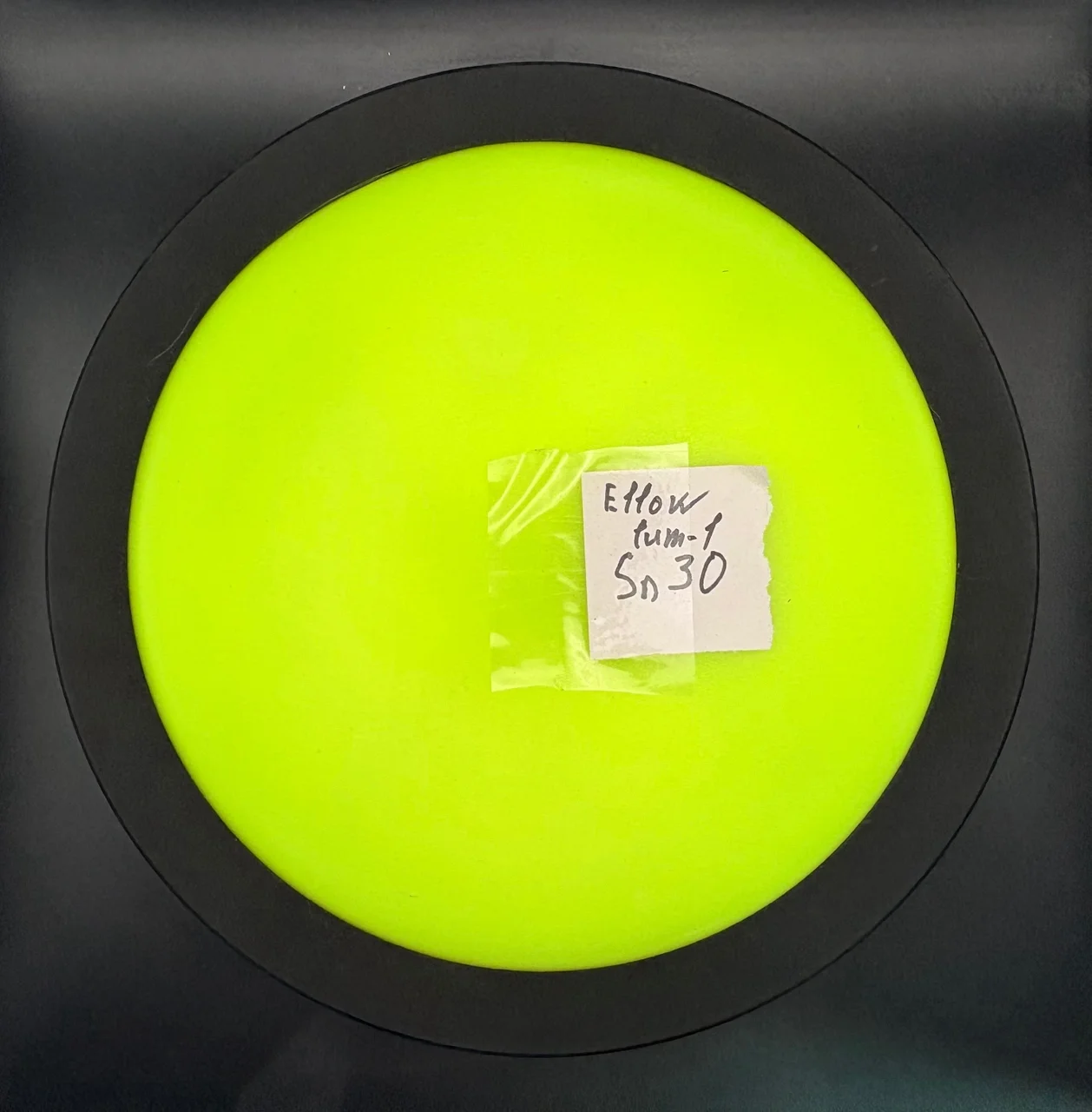 Тихий тренировочный пэд "Yellow Sn30 lum-1 UNC". Люминесцентный. - изображение 1