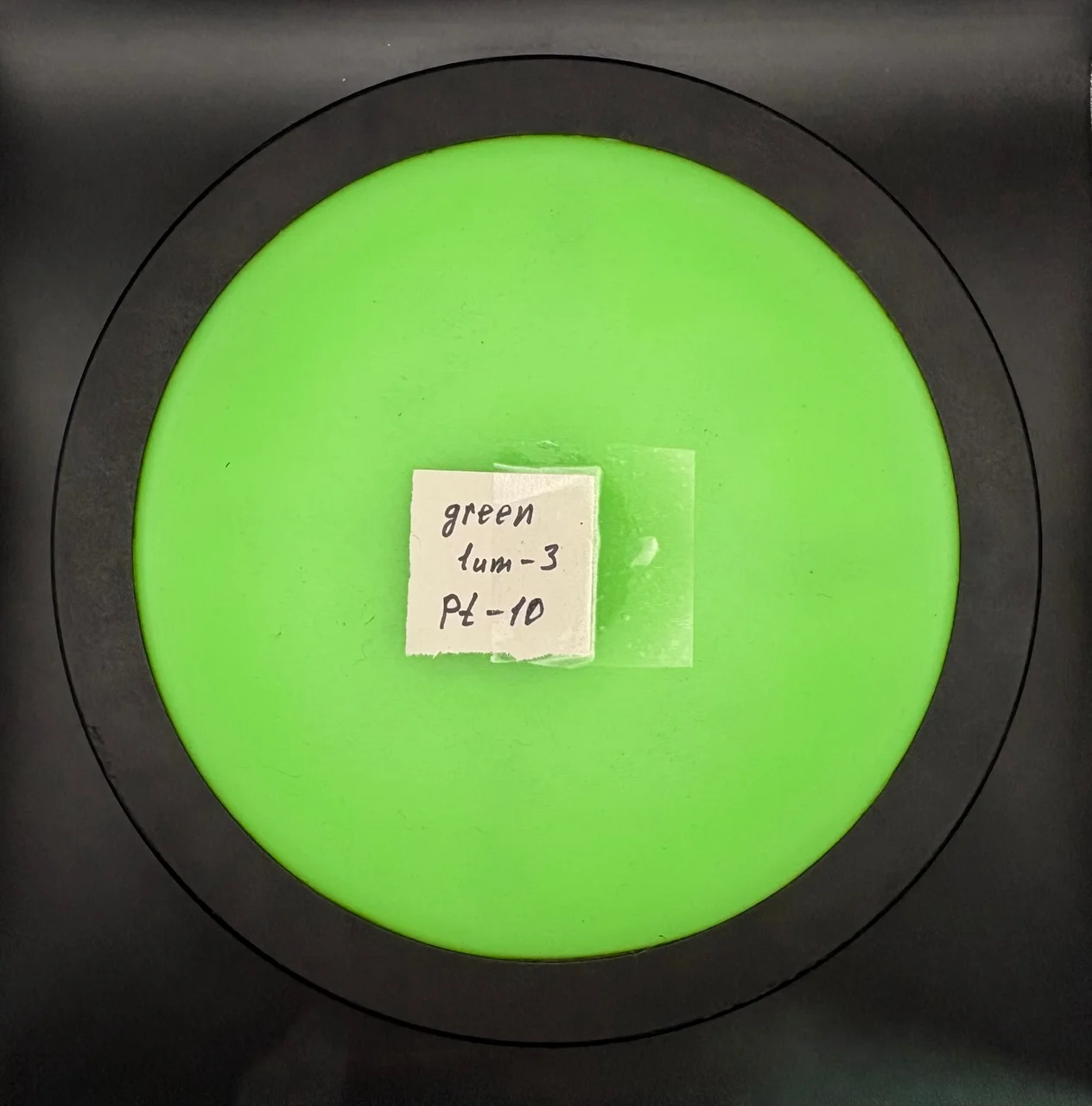 Тихий тренировочный пэд "Green Pt10 lum-3 UNC". - изображение 1