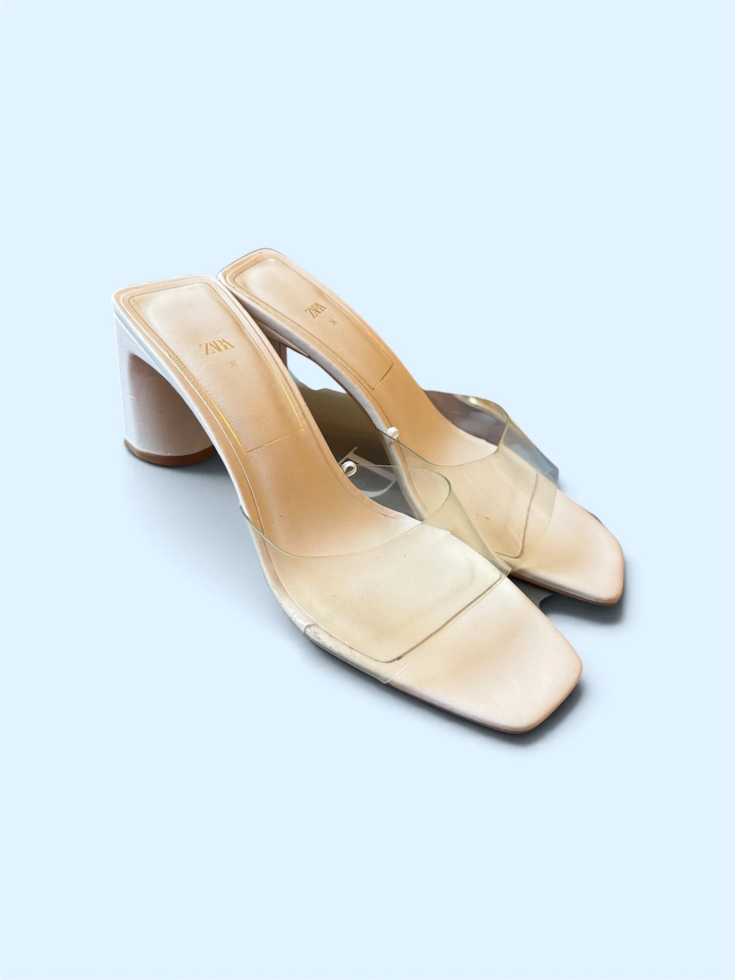 Босоножки мюли Zara - изображение 1