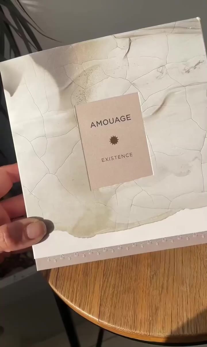 Amouage Existing парфюм оригинал распив - видео 2