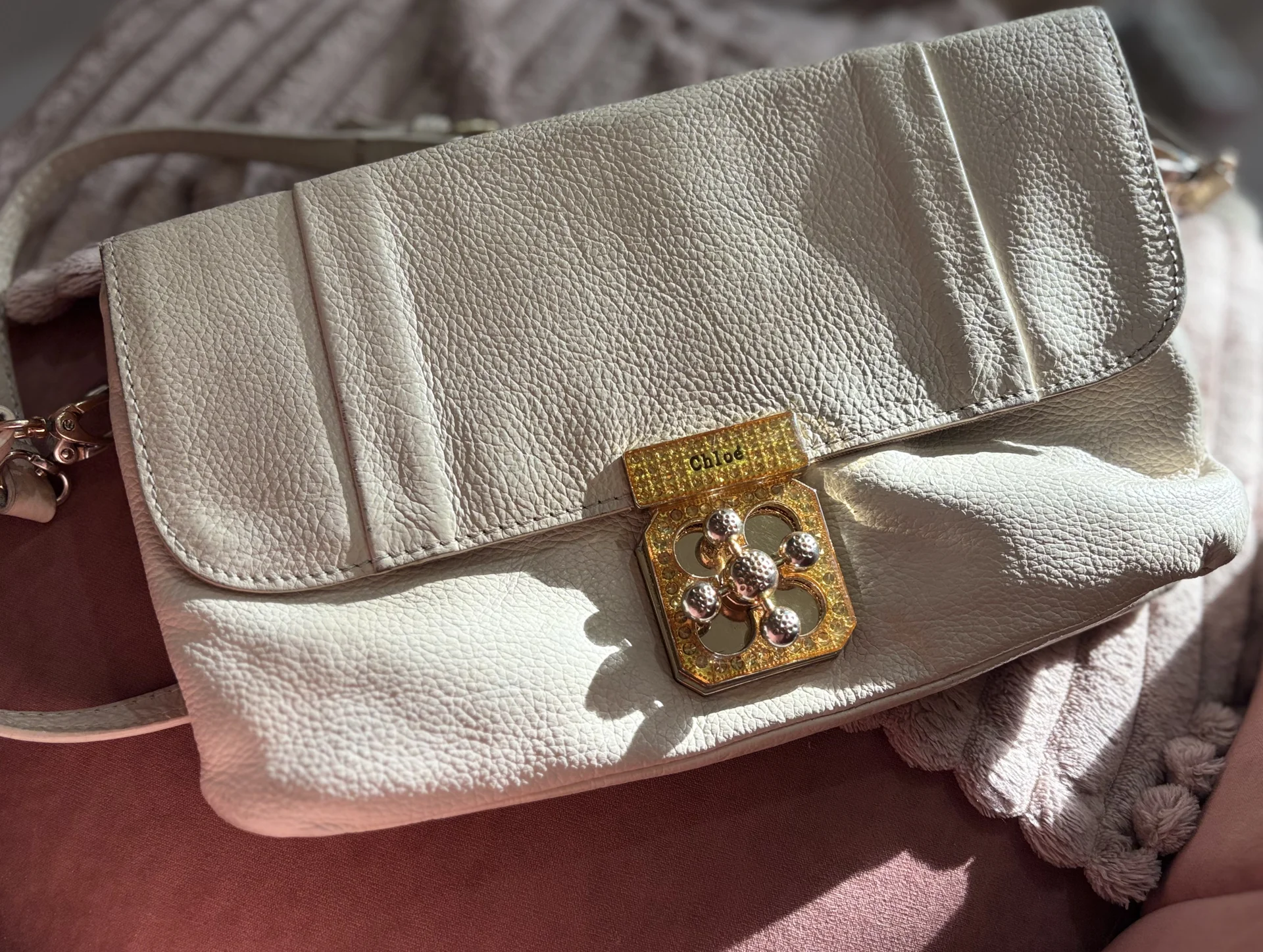сумка chloe Elsie кожанная оригинал винтаж - изображение 1