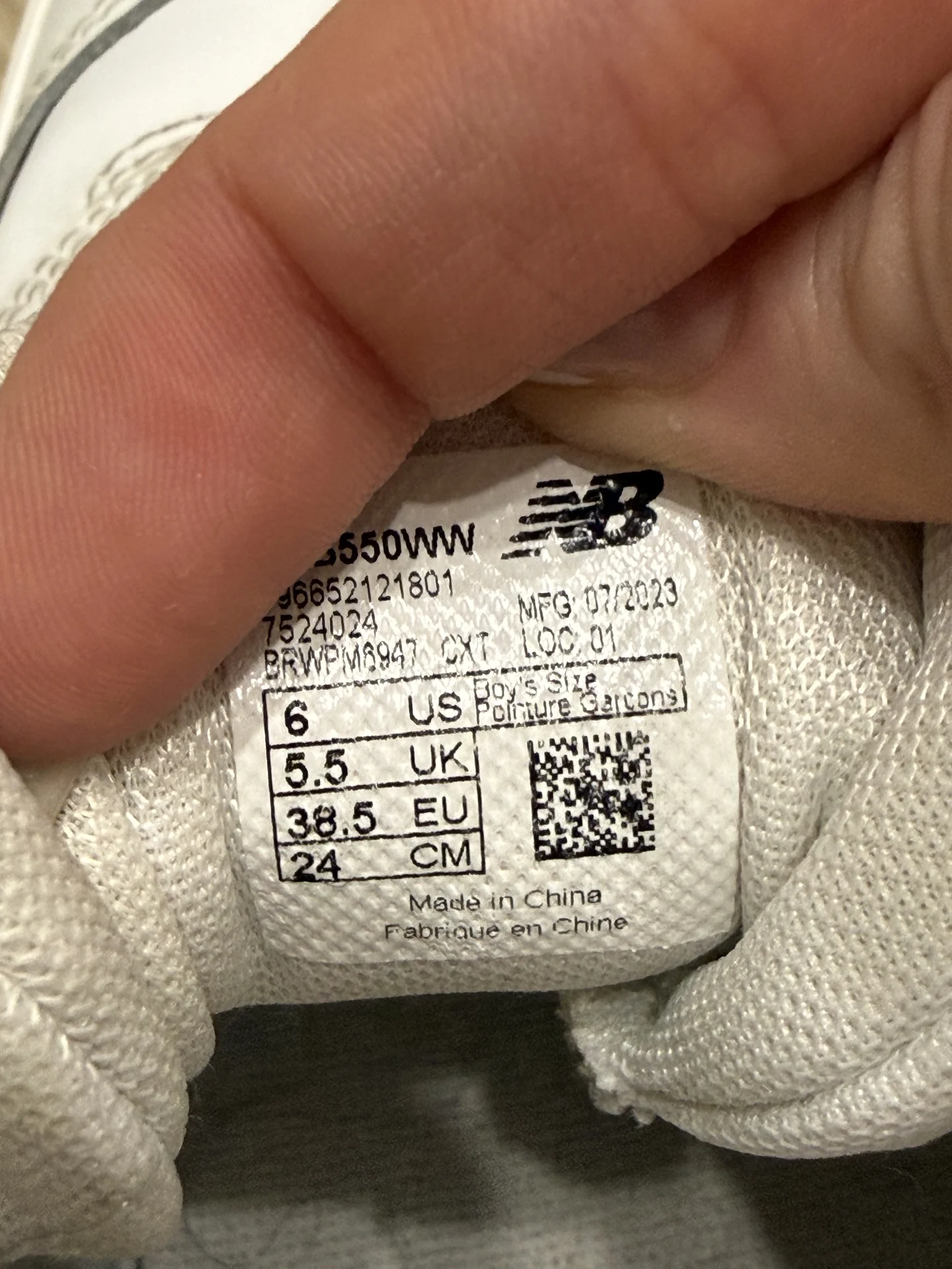 кеды new balance 550 - миниатюра 5