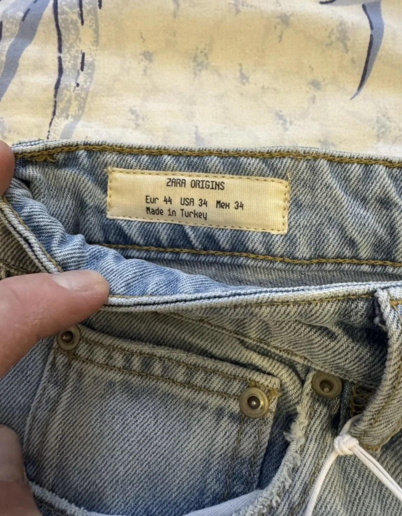 Новые джинсы zara/pull&bear 44 - миниатюра 3
