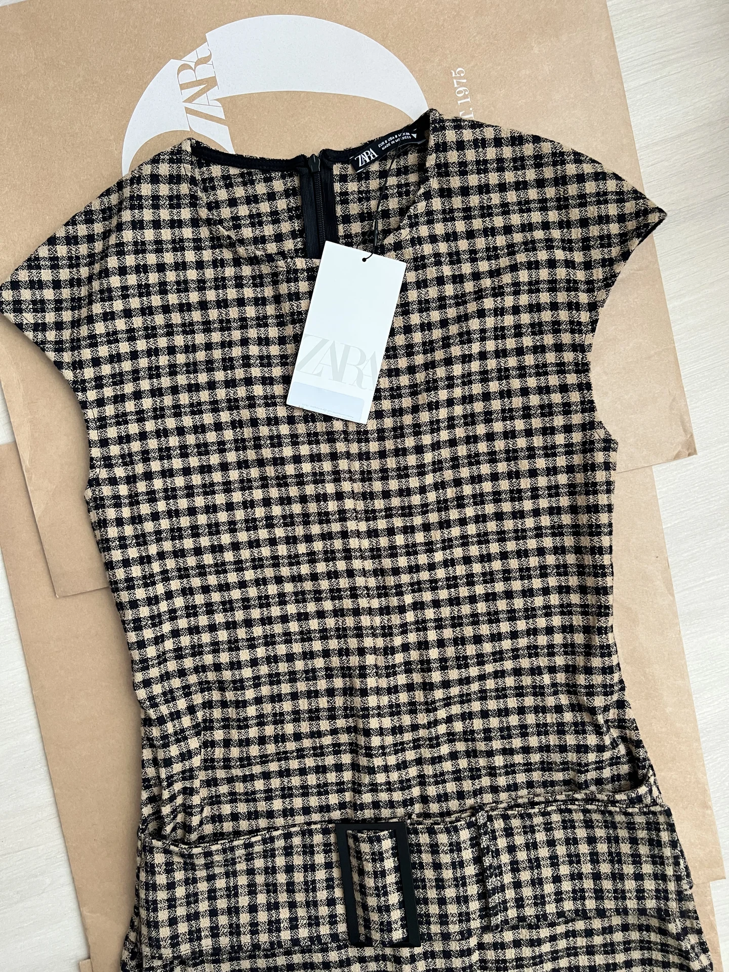 Платье Zara, новое, р.S, оригинал - миниатюра 3