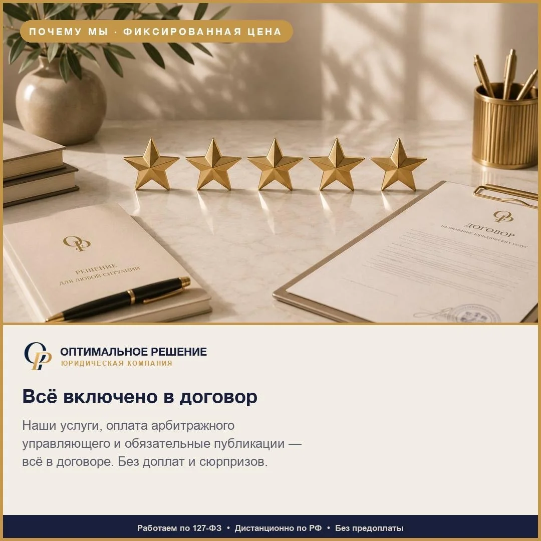 Банкротство физических лиц под ключ - миниатюра 6