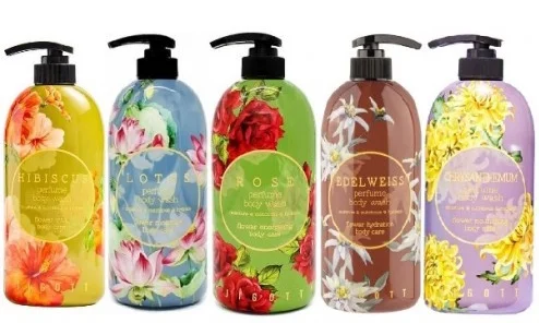 Парфюмированный гель для душа Jigott Perfume Body Wash 750 мл