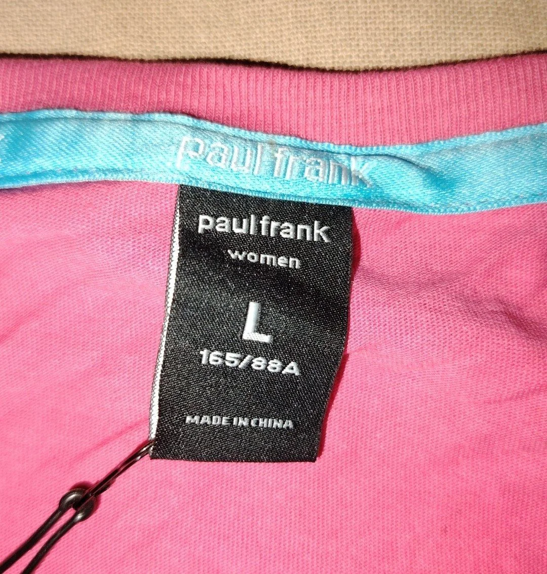Paul Frank розовая футболка - миниатюра 3