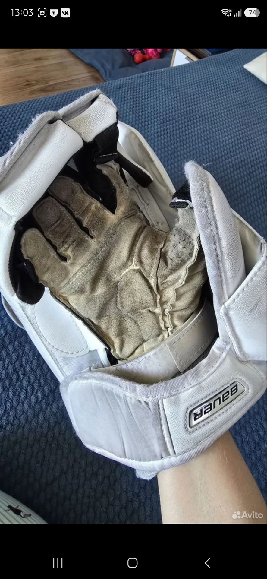 Продам комплект блин и ловушка Bauer JR - миниатюра 5