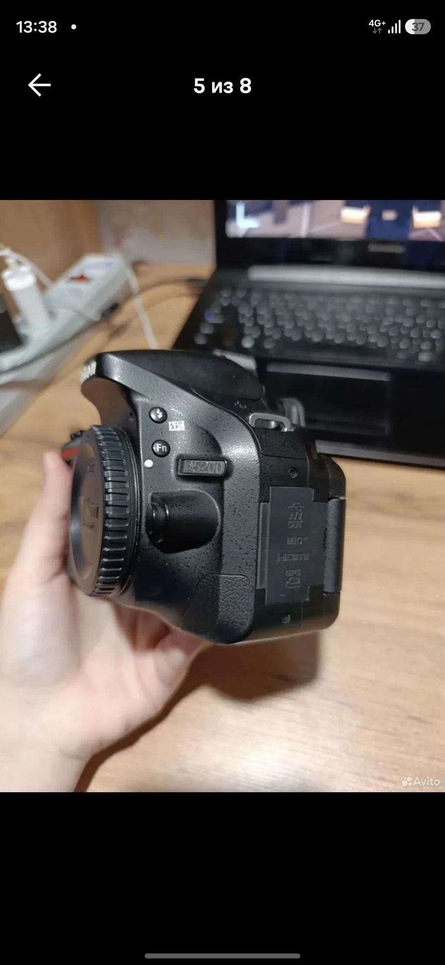 Фотоаппарат Никон 5200 - миниатюра 5