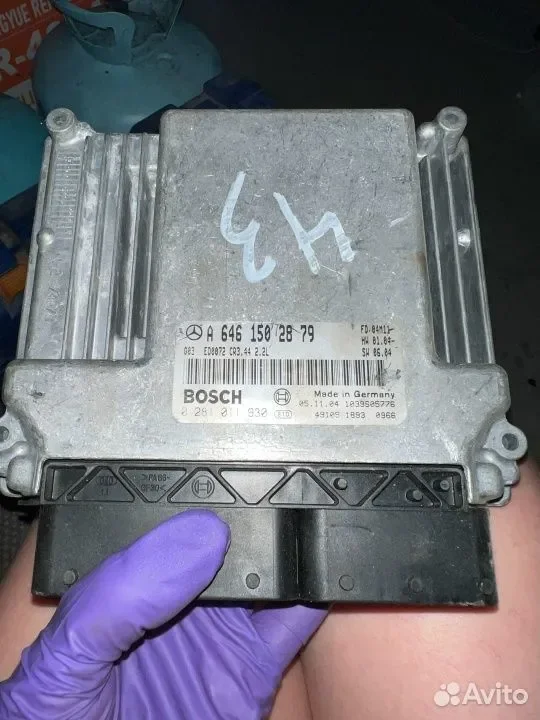 Обнуленный эбу OM646 CR3.44 Mercedes C, E, S, CLK