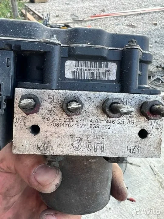 Эбу ABS-ESP (ESP906) A 001 446 25 89 - миниатюра 2