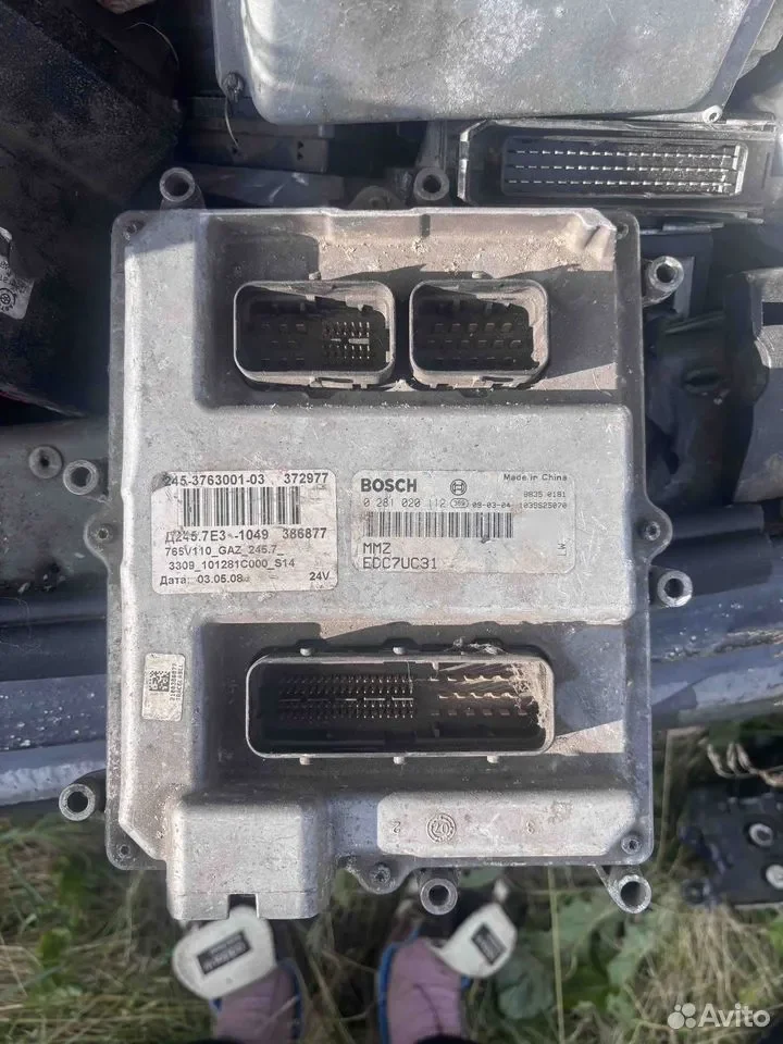 Эбу Bosch EDC7UC31 MMZ д245.7E3 газ маз - 0 281 020 112